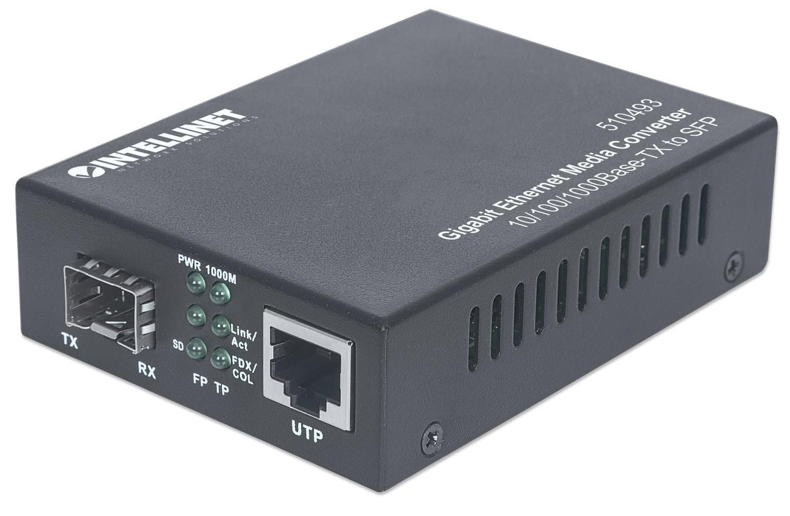 Convertitore RJ45 10/100/1000 Gigabit Ethernet slot SFP - Intellinet I-ET SX-MGBIC