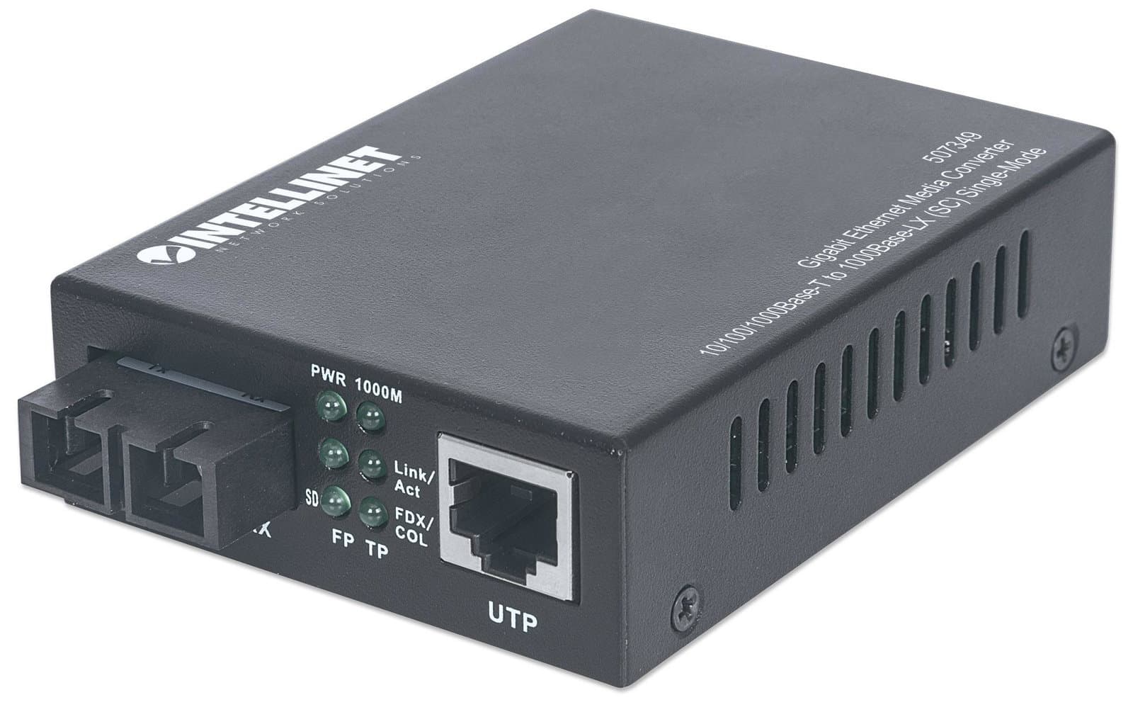 Media Converter Gigabit Ethernet Monomodale - Intellinet I-ET SX-SCSM20