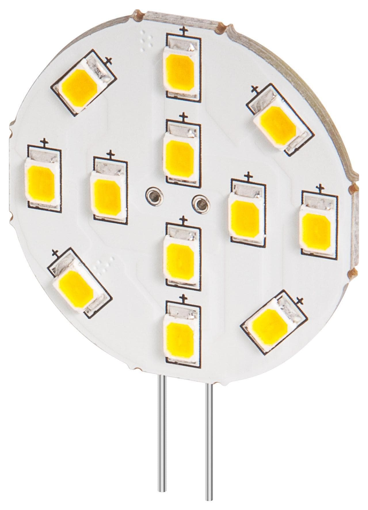 Lampada 12 LED SMD G4 2W 230 Lumen Bianco Freddo - Goobay I-HLED-G4S/10SMD-WH