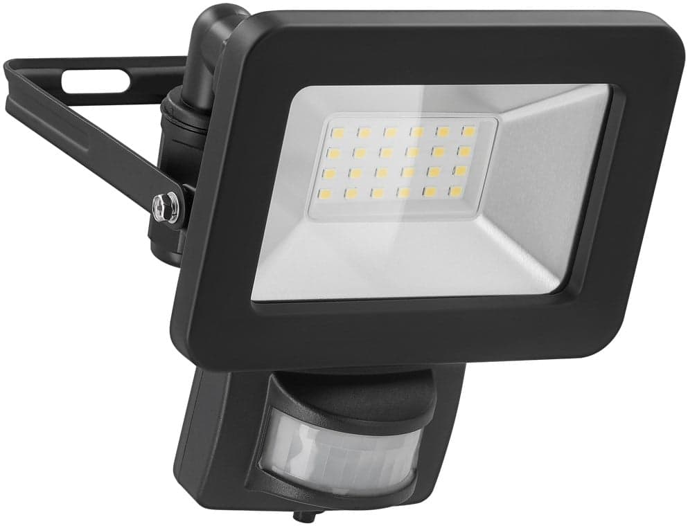 Faretto LED da esterno con rilevatore movimento PIR 20W - Goobay I-HLED-OFL-20BM