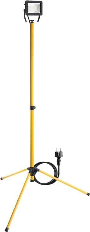 Faretto da costruzione a LED con treppiede telescopico 30W - Goobay I-HLED-OLT-30W