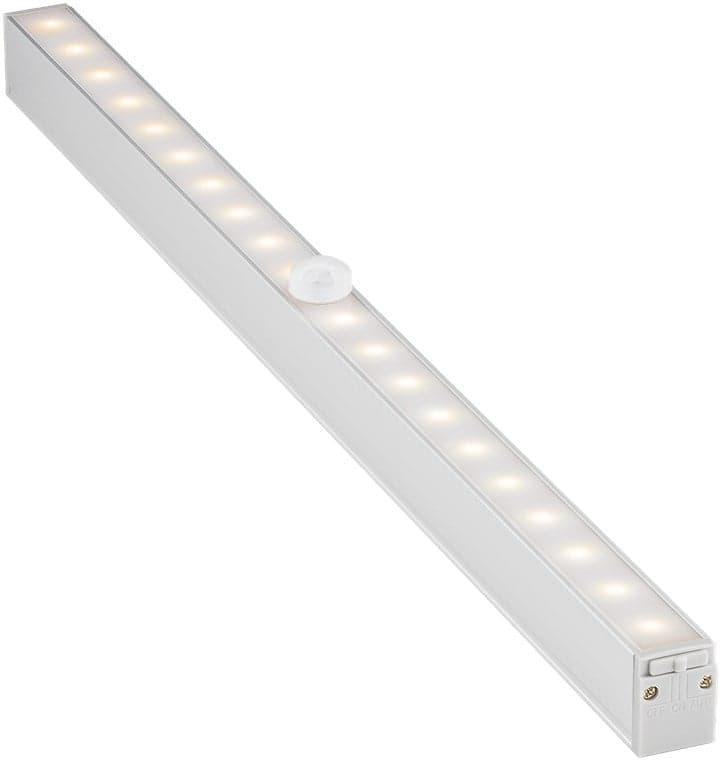 Lampada da incasso a LED con rilevatore movimento bianco caldo - Goobay I-HLED-STR-MOTW