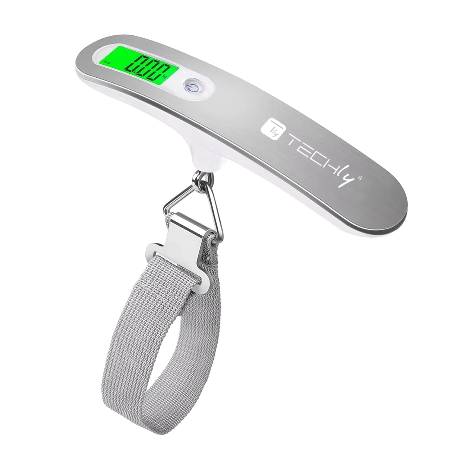 Pesa Valigie Digitale Capacità 50 kg Silver - Techly I-HT WL04