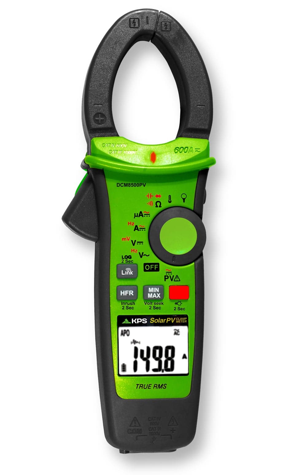 Pinza Amperometrica Bluetooth 6000 Conteggi Apertura 37mm - KPS I-KPS-DCM8500