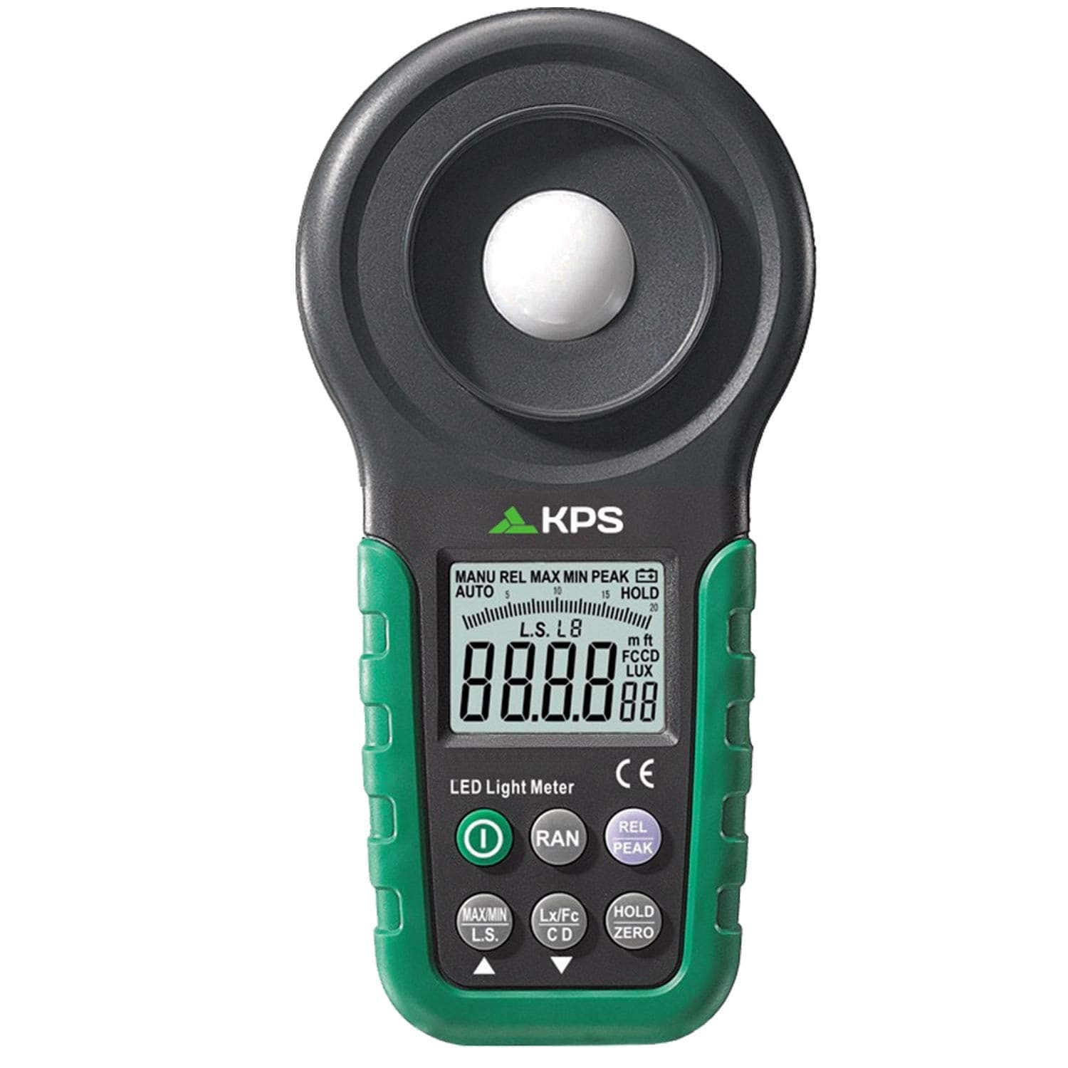 Luxometro Digitale Professionale 2000 Conteggi - KPS I-KPS-LX30LED