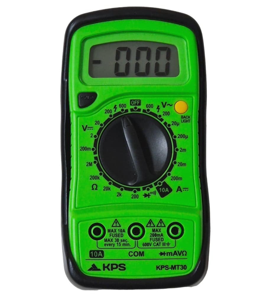 Multimetro Digitale Compatto 2000counts - KPS I-KPS-MT30