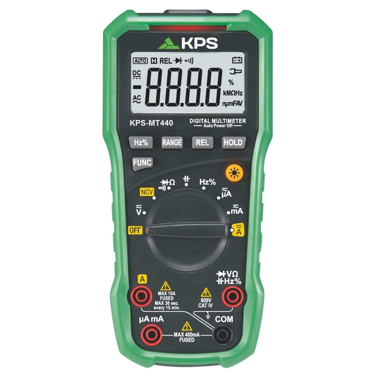 Multimetro digitale professionale LCD 4000 counts - KPS I-KPS-MT440