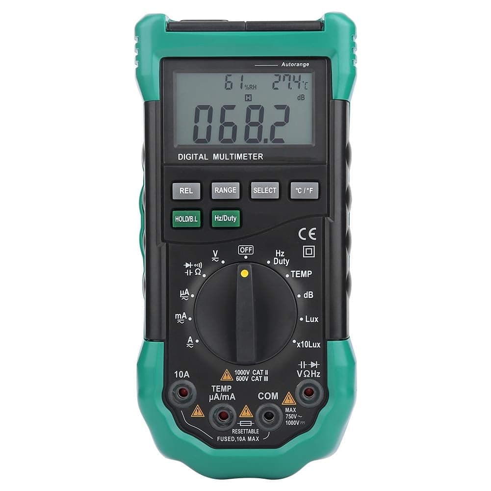 Multimetro Digitale LCD 4000 Counts con Misurazioni Ambientali - KPS MT490