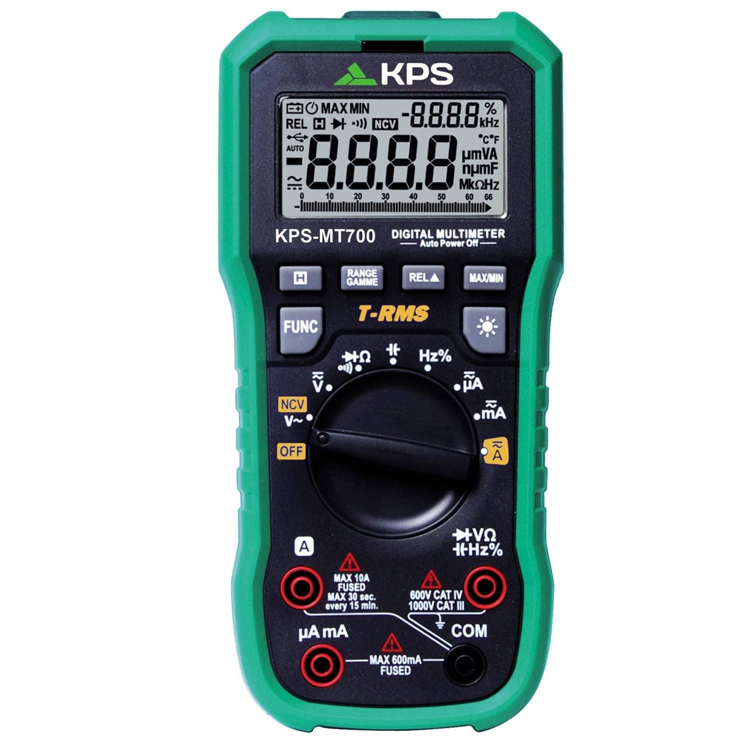 Multimetro Digitale TRMS con Connessione USB 6000 Counts - KPS I-KPS-MT700