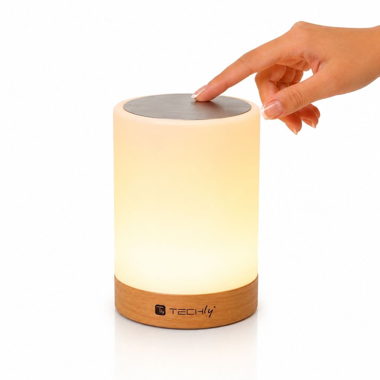 Lampada USB Smart Touch 5 Colori Regolazione Intensità - Techly I-LED TOUCH