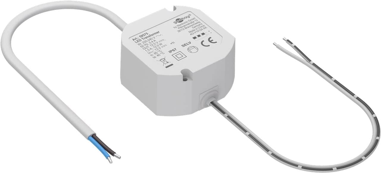 Trasformatore Elettronico LED 12V 12W - Goobay I-LED-TR12V12W