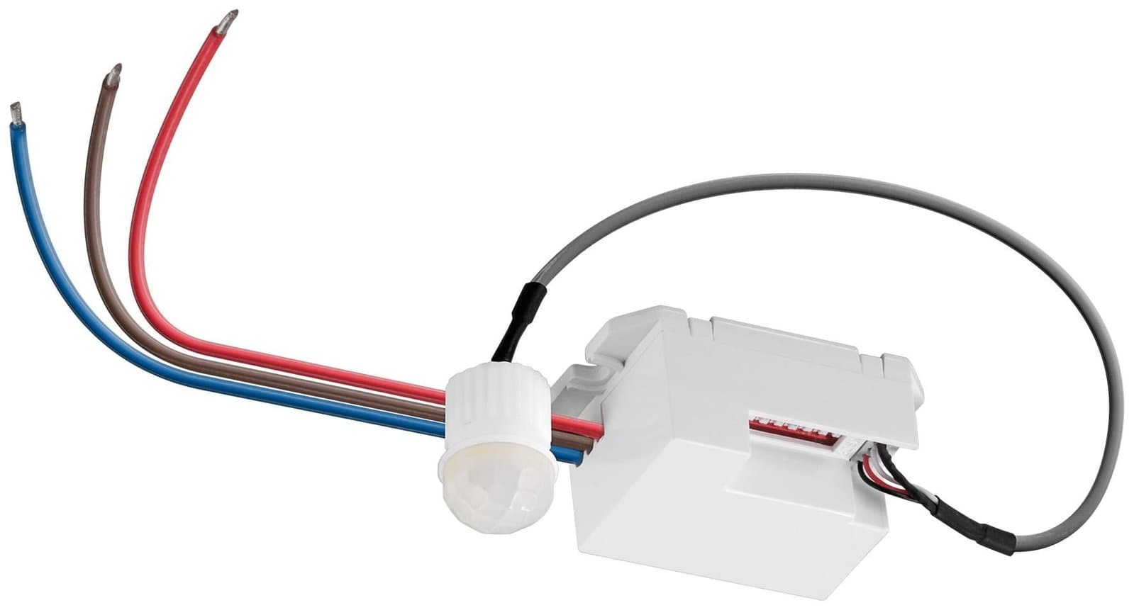 Sensore di Movimento LED Mini Infrarossi da Incasso - Goobay I-LIGHT-SNR10