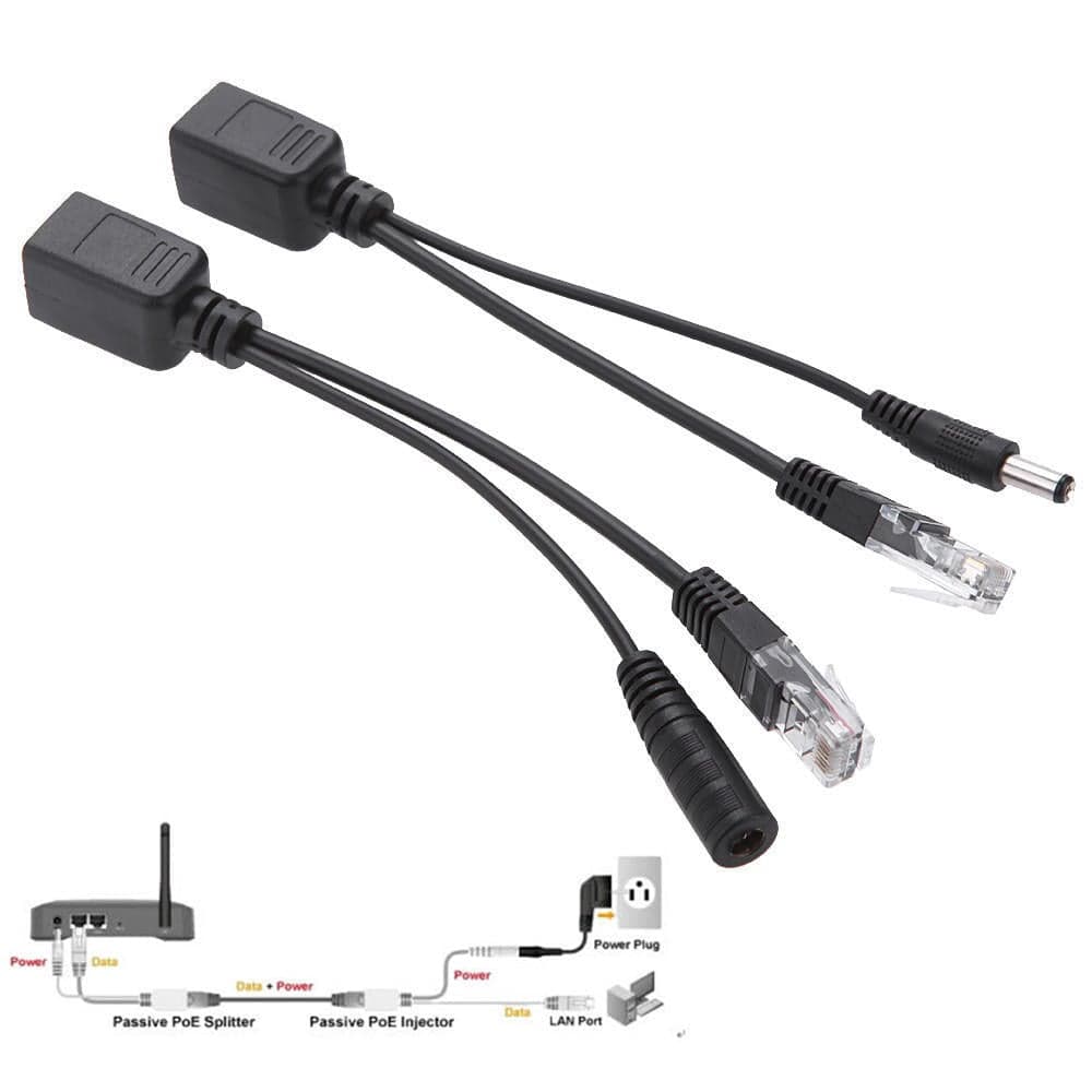 Kit cavi splitter POE passivo - Intellinet I-POE-INJCABLE