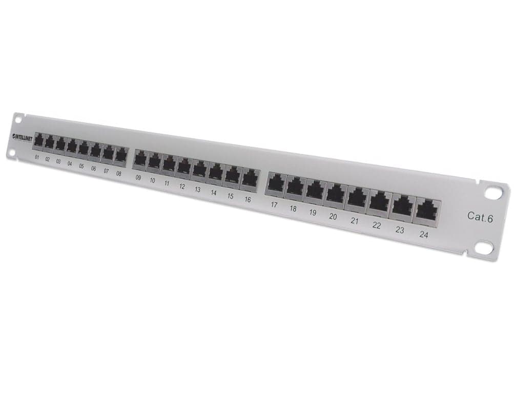 Pannello Patch FTP 24 Posti Cat6 - Intellinet I-PP 24-RS-C6G