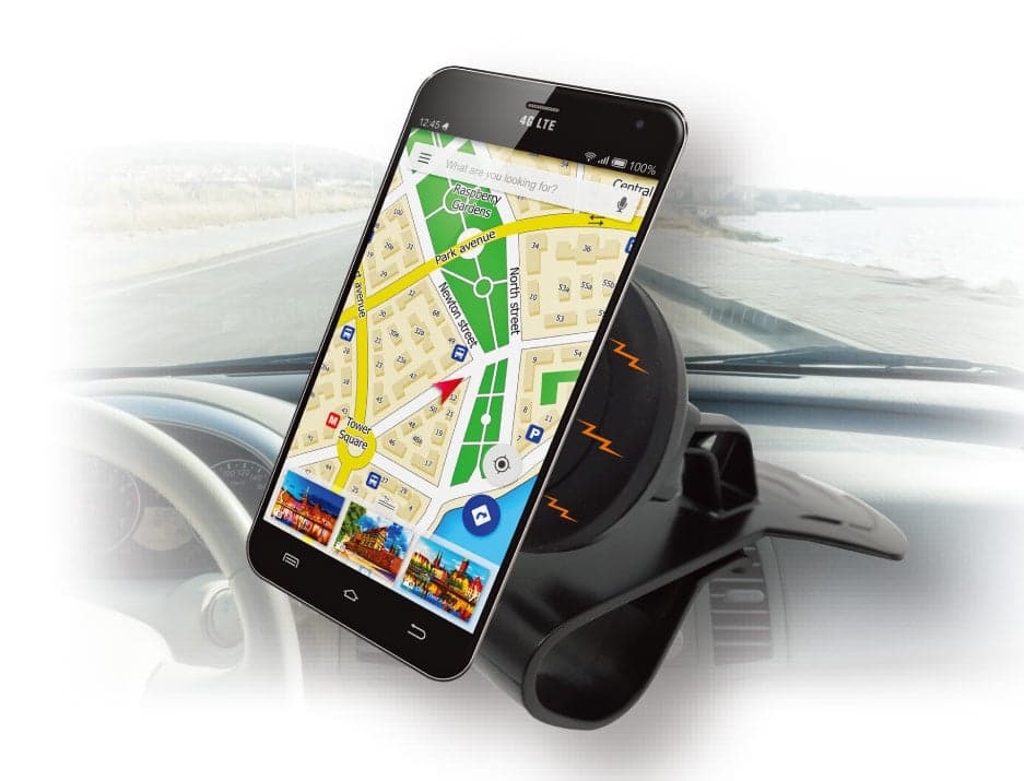 Supporto Magnetico a Clip per Smartphone da Cruscotto - Techly I-SMART-HUD