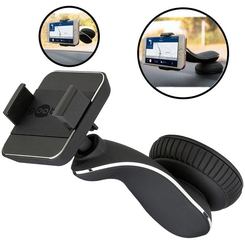 Supporto da Auto per Smartphone Universale con Ventosa - Goobay I-SMART-VENT45