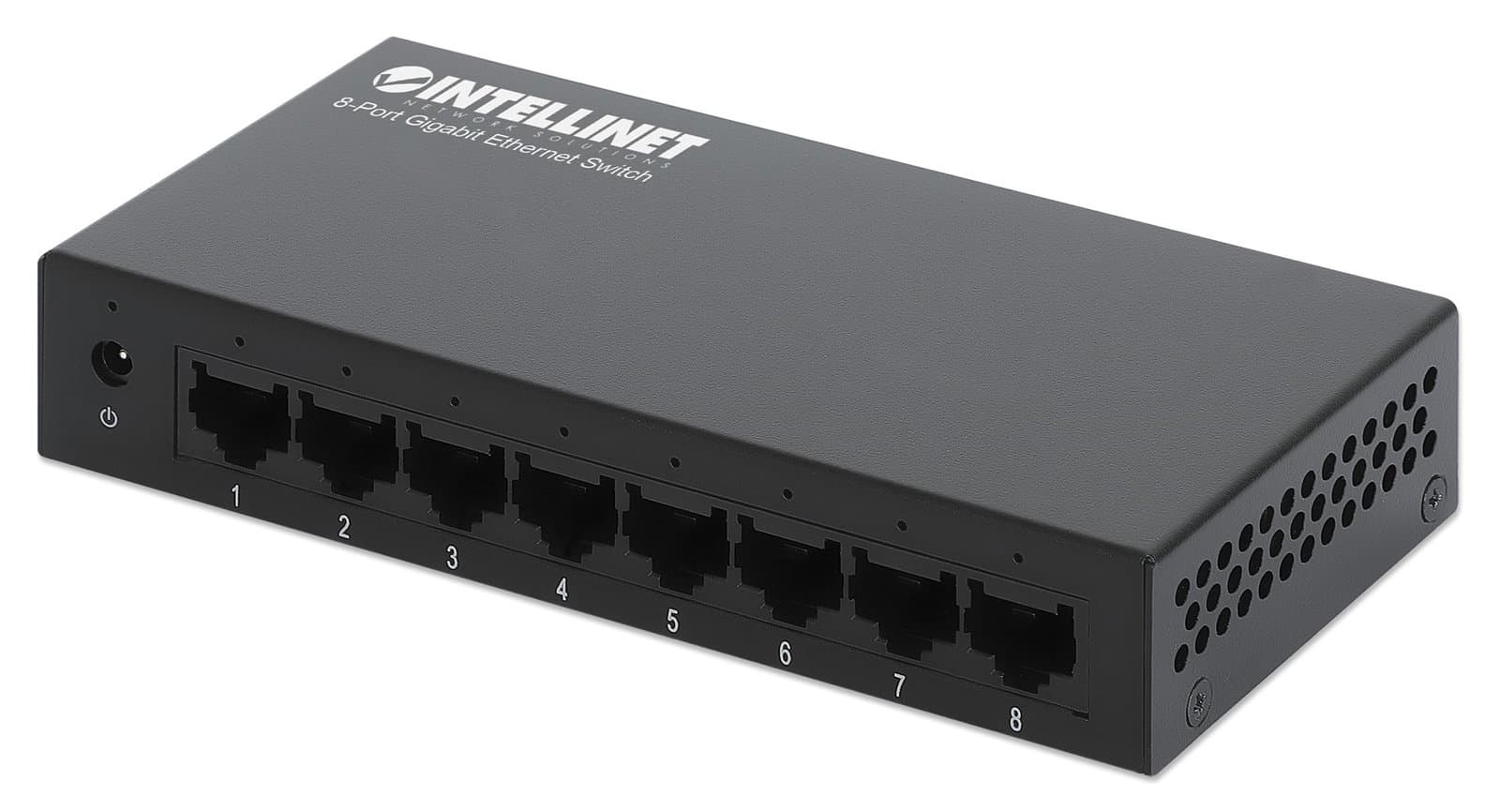 Ethernet Switch Gigabit con 8 Porte Desktop - Intellinet I-SWHUB GB-800