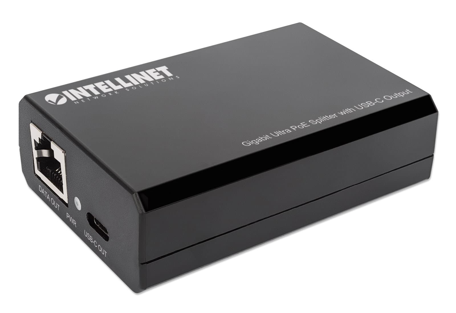 Splitter Gigabit Ultra PoE con uscita USB-C - Intellinet I-SWHUB POE-USBC