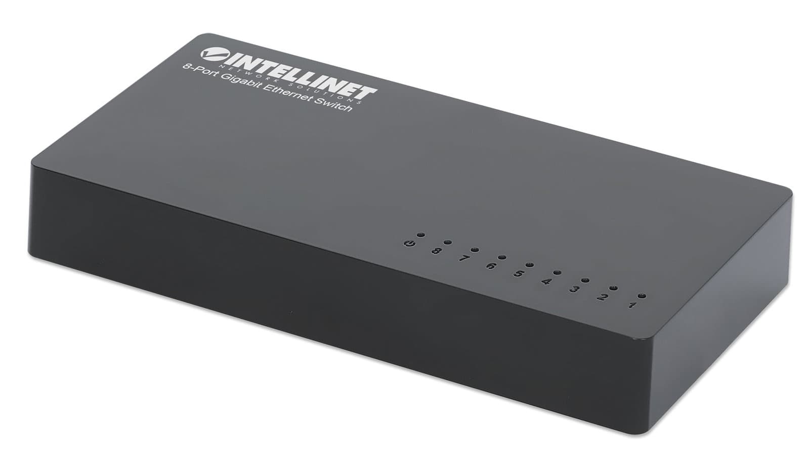 Switch Gigabit Ethernet 8 porte - Intellinet I-SWHUB SG108E
