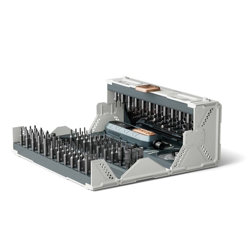 Set attrezzi 180 pezzi in 1 Cacciavite, Bussole e Punte - Techly NP I-TOOL-180
