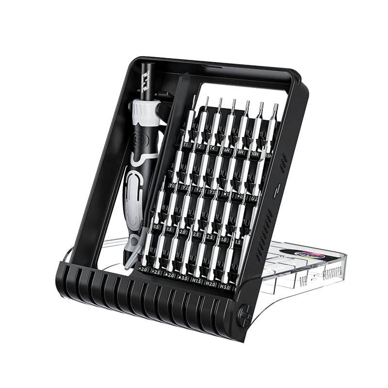 Set 32 Pezzi Cacciavite e Punte di Precisione - Techly NP I-TOOL-32TY