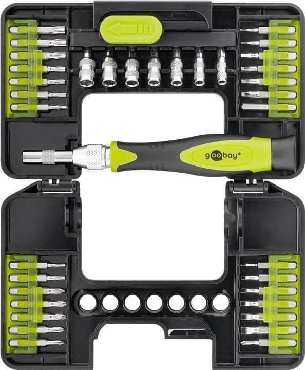 Kit Mini Valigetta 37 Cacciaviti di Precisione - Goobay I-TOOL-37