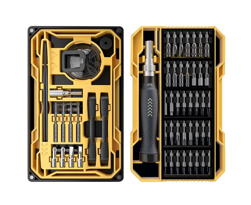 Set 83 Pezzi Cacciavite Bussole e Punte di Precisione - Techly NP I-TOOL-83
