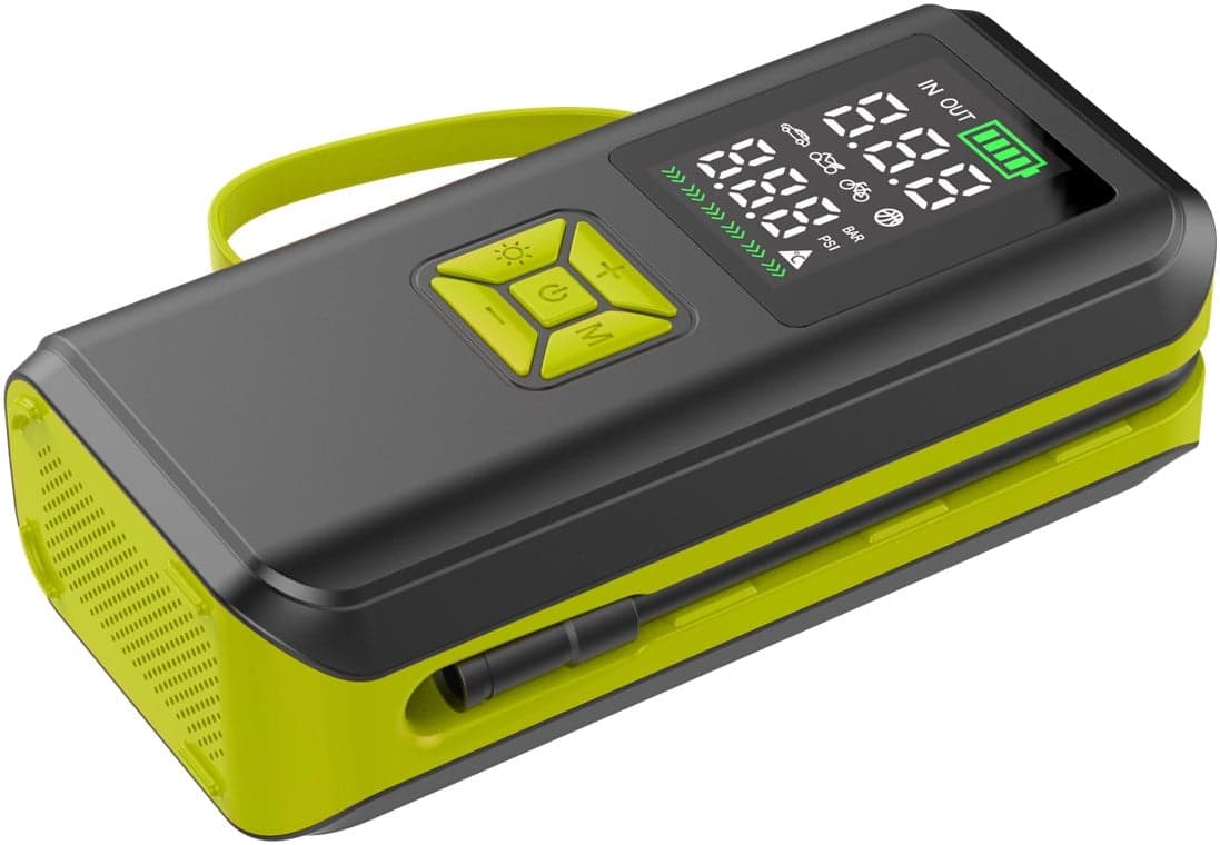 Compressore d'aria Portatile a Batteria 10 bar Display LED - Goobay I-TOOL-COMPRESSOR