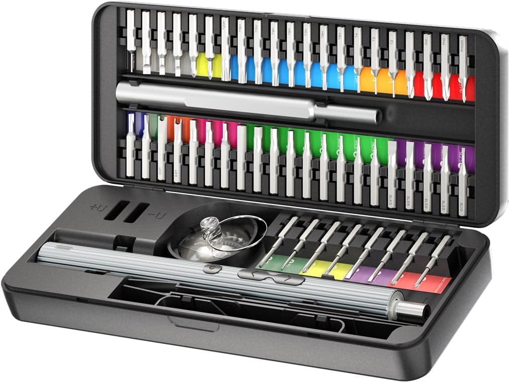 Set Cacciavite Elettrico 58in1 con 50 Punte di Precisione - Goobay I-TOOL-ES58