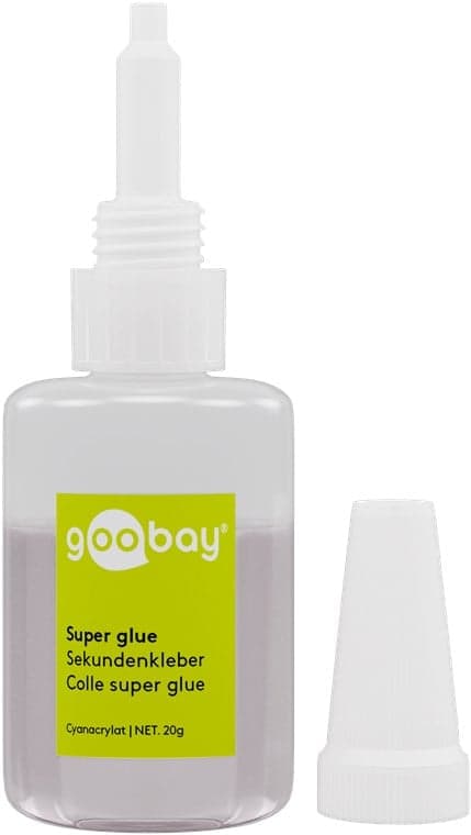 Super Colla Universale a Presa Rapida Boccetta 20g - Goobay I-TOOL-S20