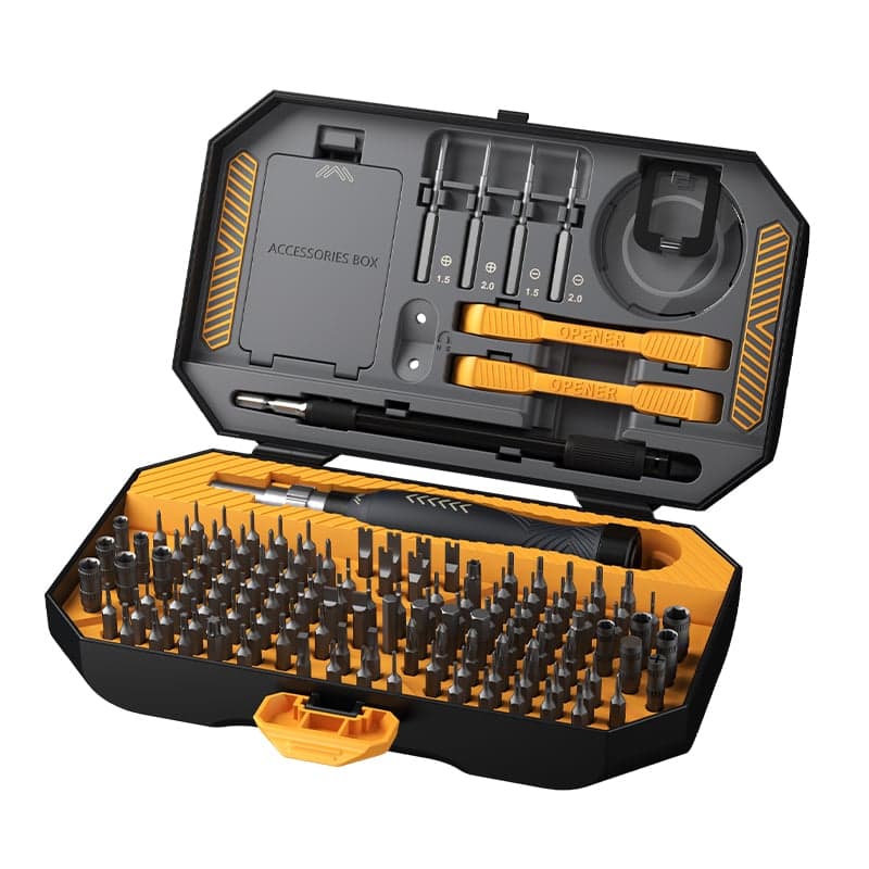 Kit Valigetta 145 pezzi Cacciavite Bussole e Punte Professionali - Techly NP I-TOOL-SC145