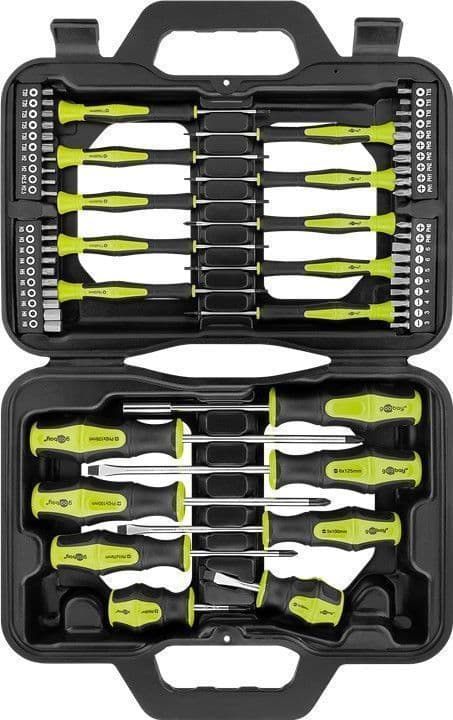 Kit Valigetta 58 Cacciaviti di Precisione - Goobay I-TOOL-SC58