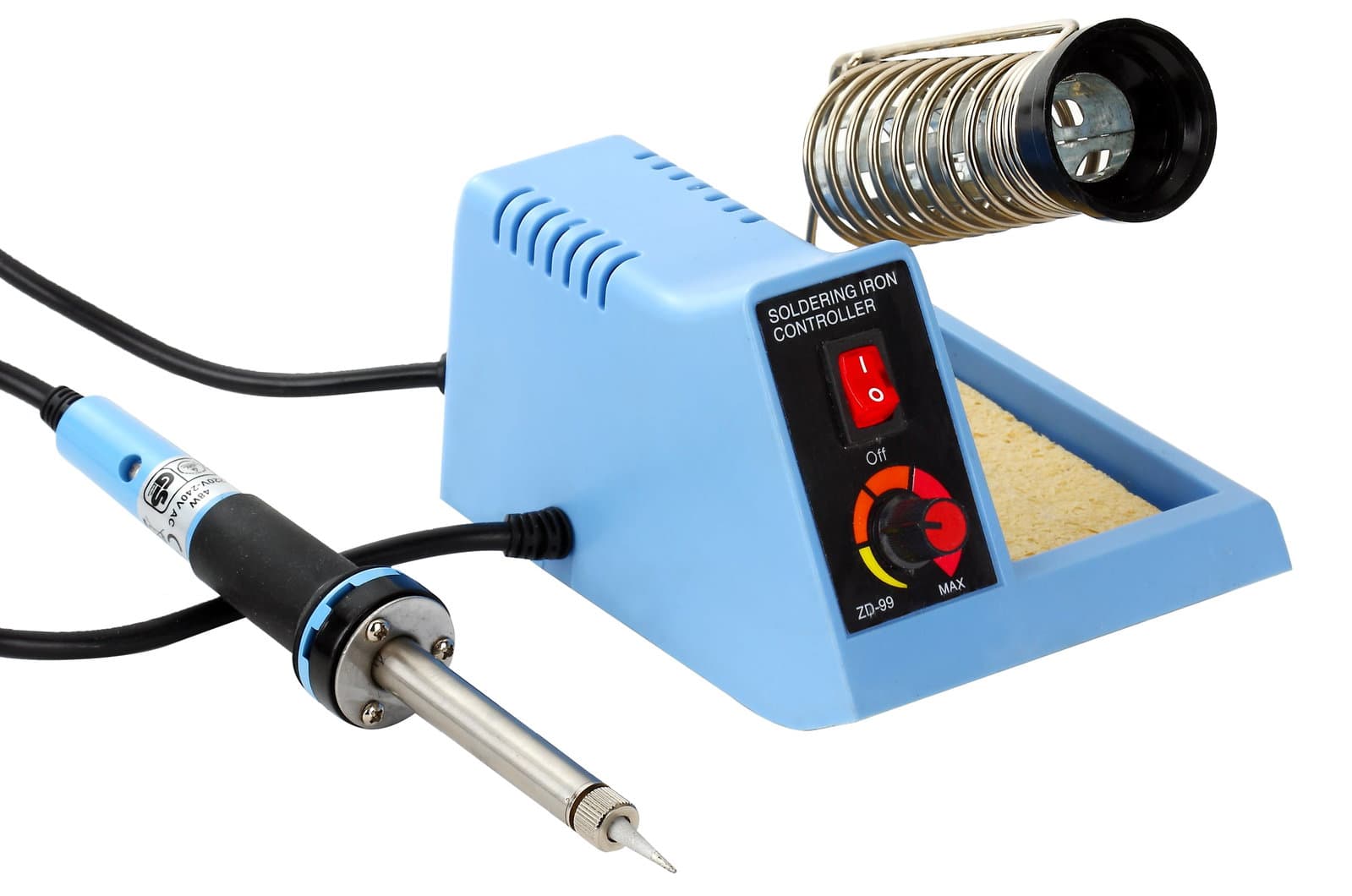 Stazione Analogica di Saldatura a Stagno 48W - Techly I-TOOL-SD-091TY