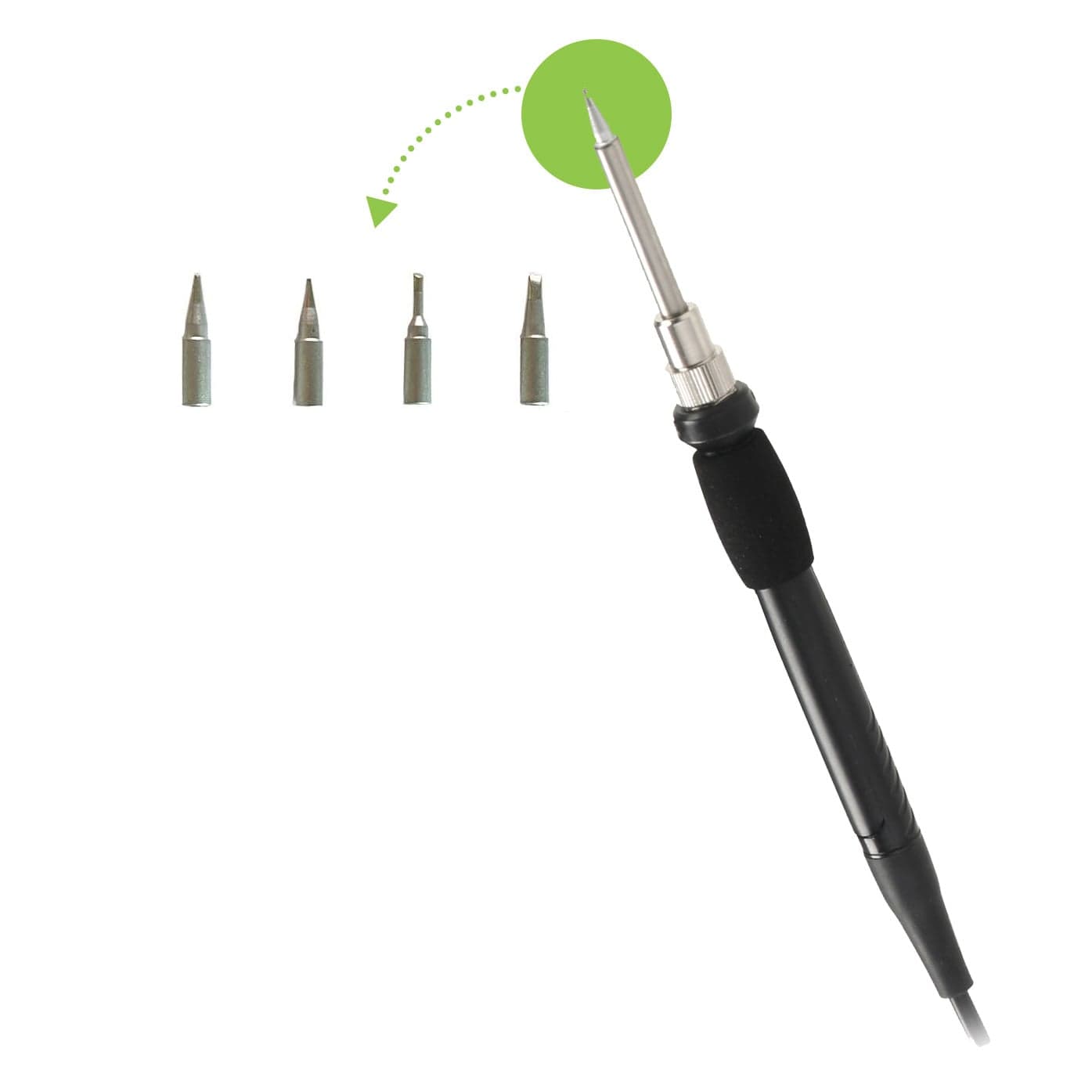 Set Punte di Saldatura per Stazione I-TOOL-SD-8961A - Techly I-TOOL-SD-8961TIP