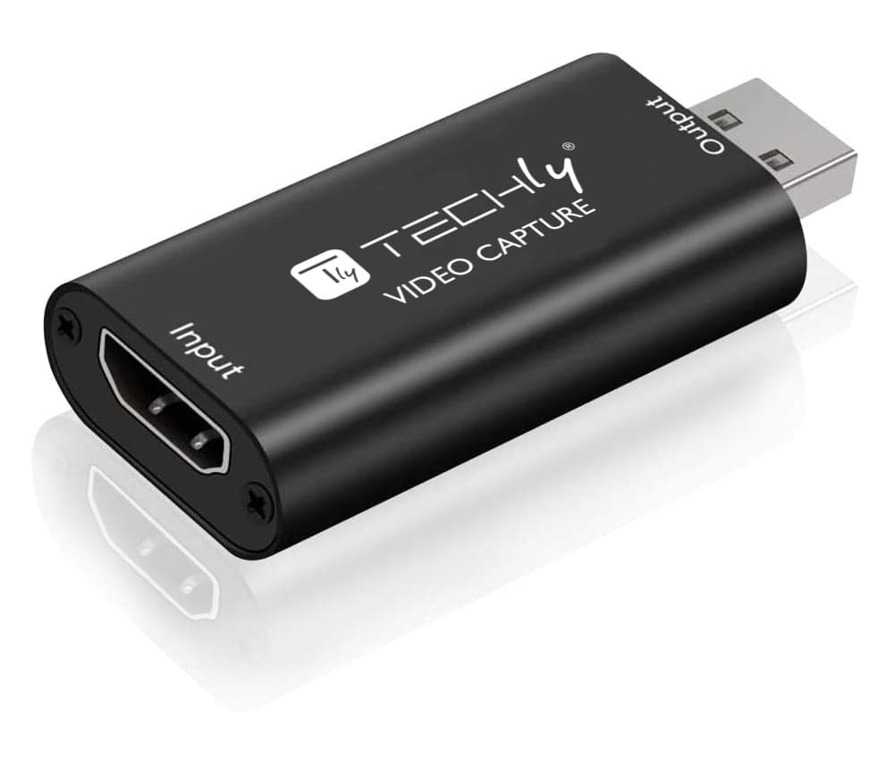 Scheda di Acquisizione Video HDMI 1080P Portatile - Techly I-USB-VIDEO-1080TY
