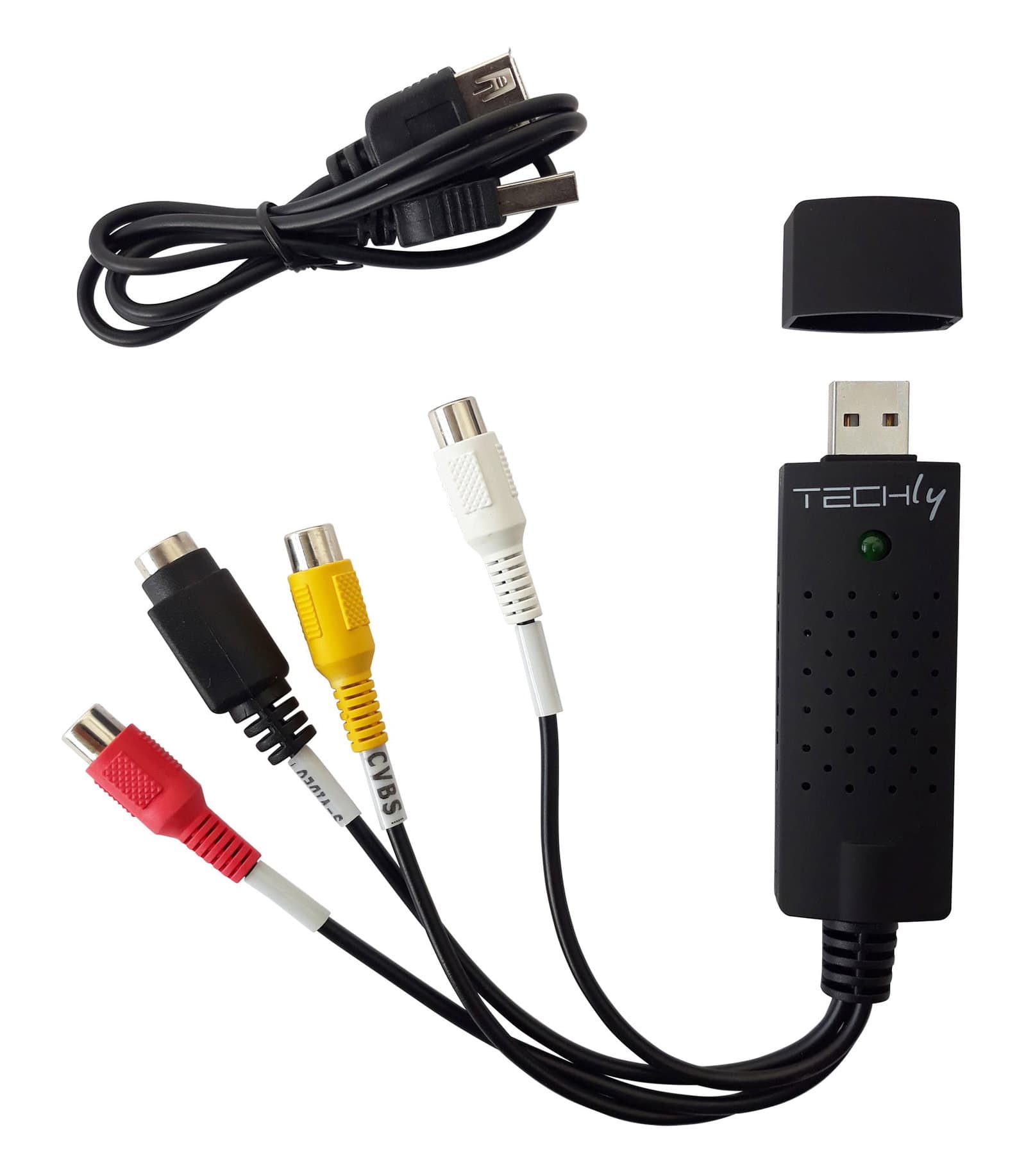 Audio Video Grabber USB 2.0 - Techly I-USB-VIDEO-700TY