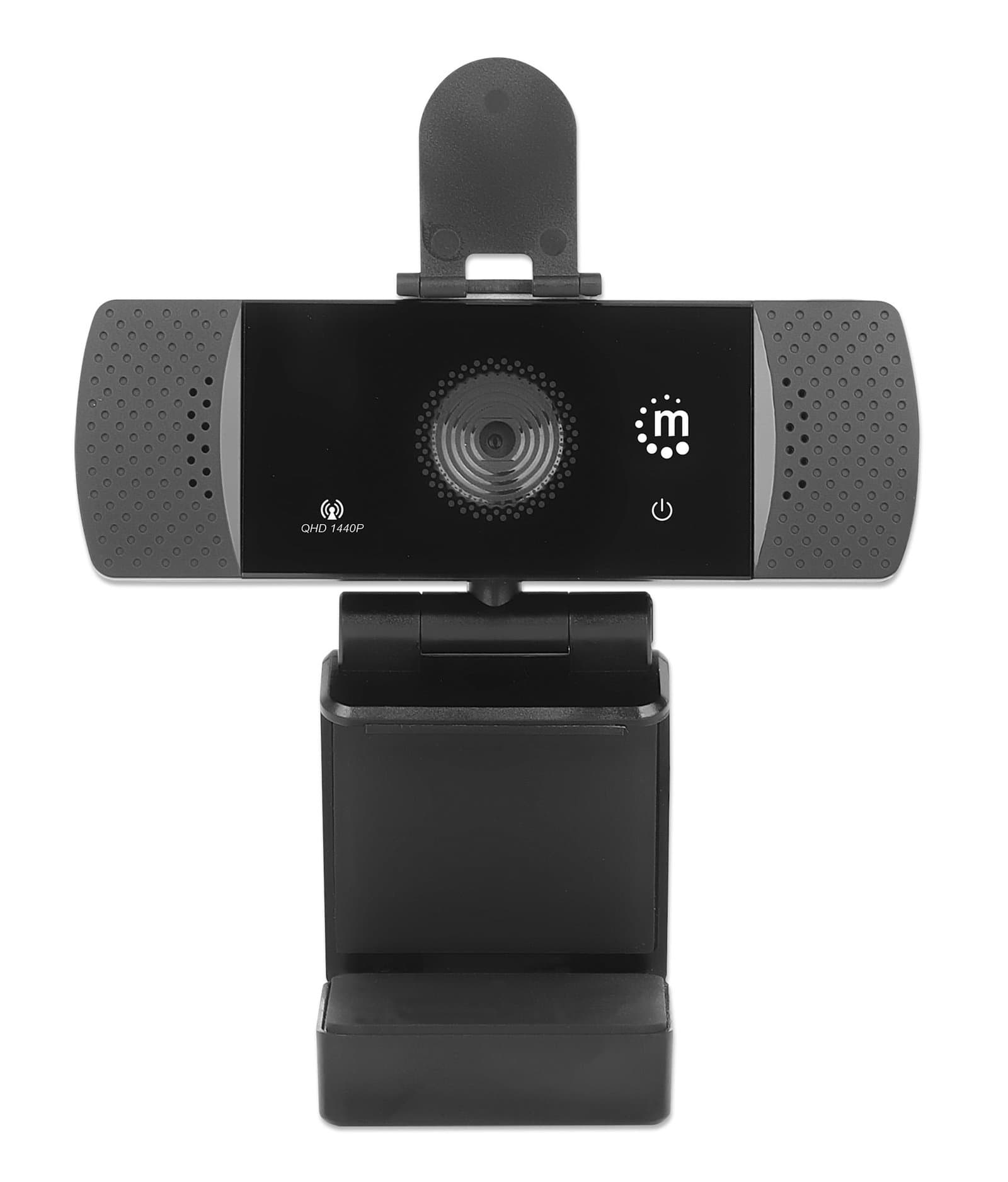 Webcam USB QHD 1440p Cancellazione Rumore - Manhattan I-WEBCAM-549
