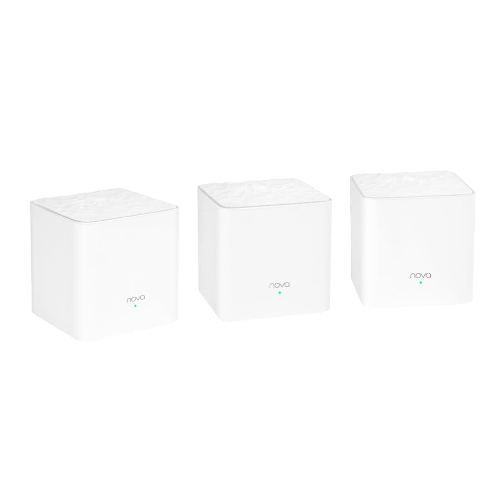 Sistema Mesh WiFi AC1200 Doppia Banda 3 Pezzi - Tenda I-WL-NOVAMW3-3
