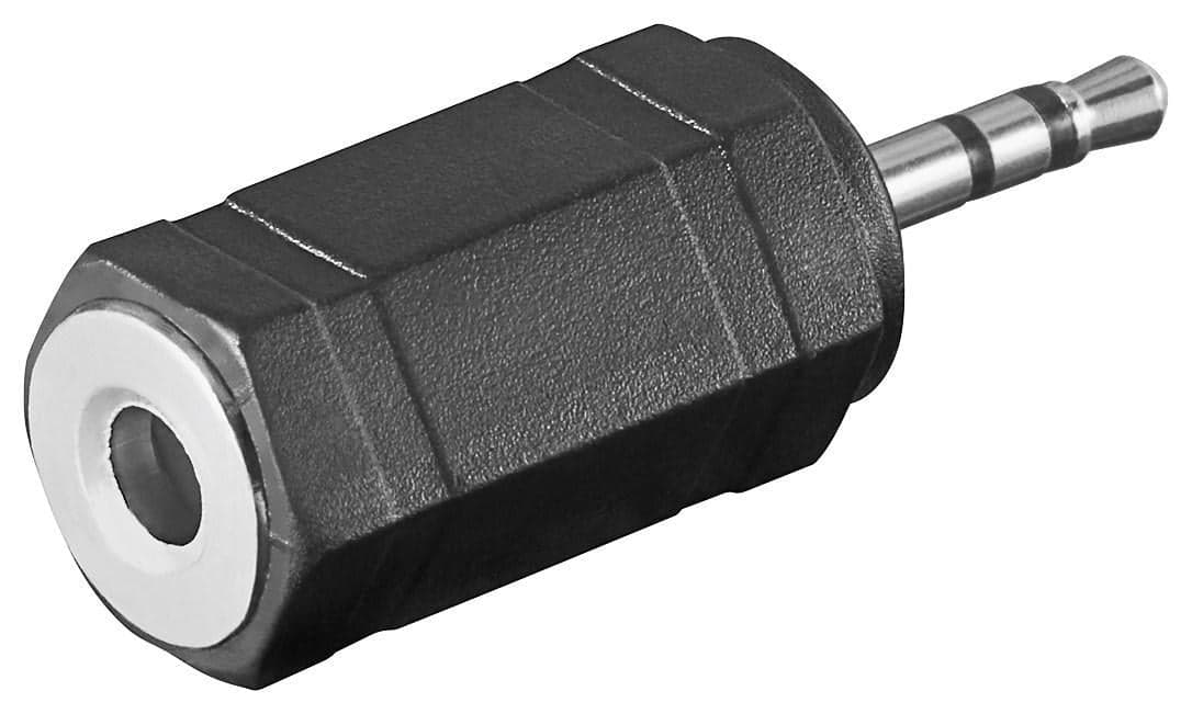 Adattatore audio 2.5mm M a 3.5mm F - Goobay IADAP AU-227