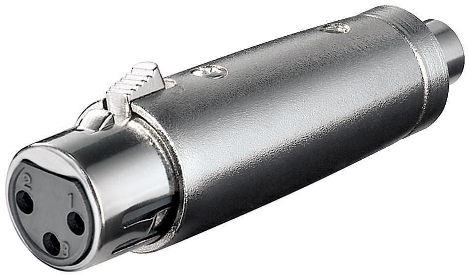 Adattatore XLR Cannon Femmina a RCA Femmina - Goobay IADAP AU-XLR-457