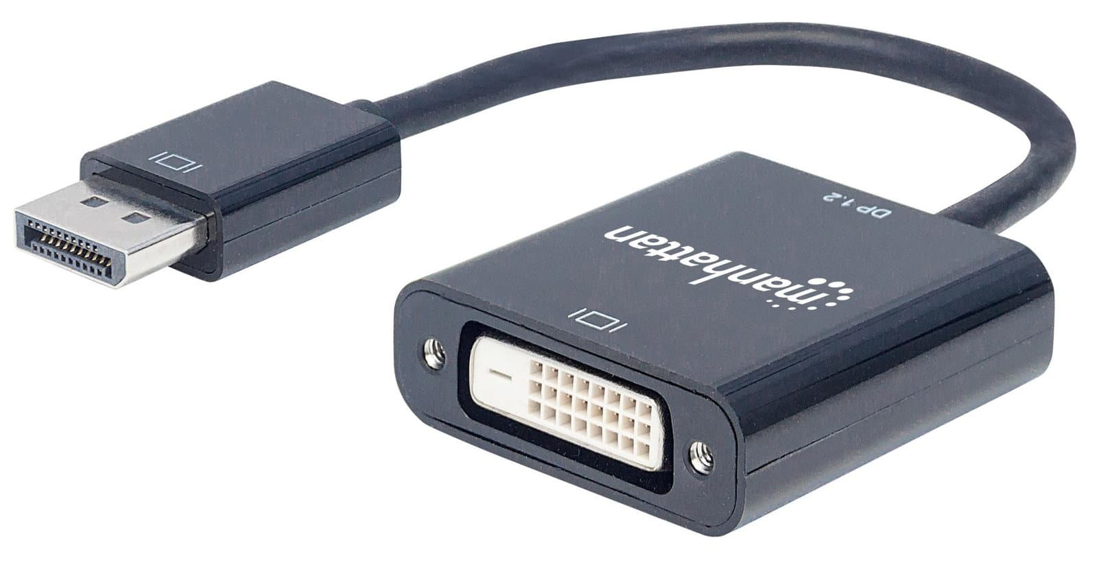Adattatore da DisplayPort 1.2a a DVI-D - Manhattan IADAP DP-DVIF2M