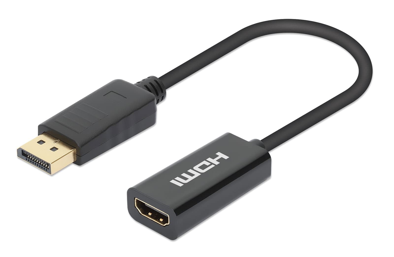 Adattatore Attivo DisplayPort a HDMI 4K@60Hz - Manhattan IADAP DP-HDMI2F60M