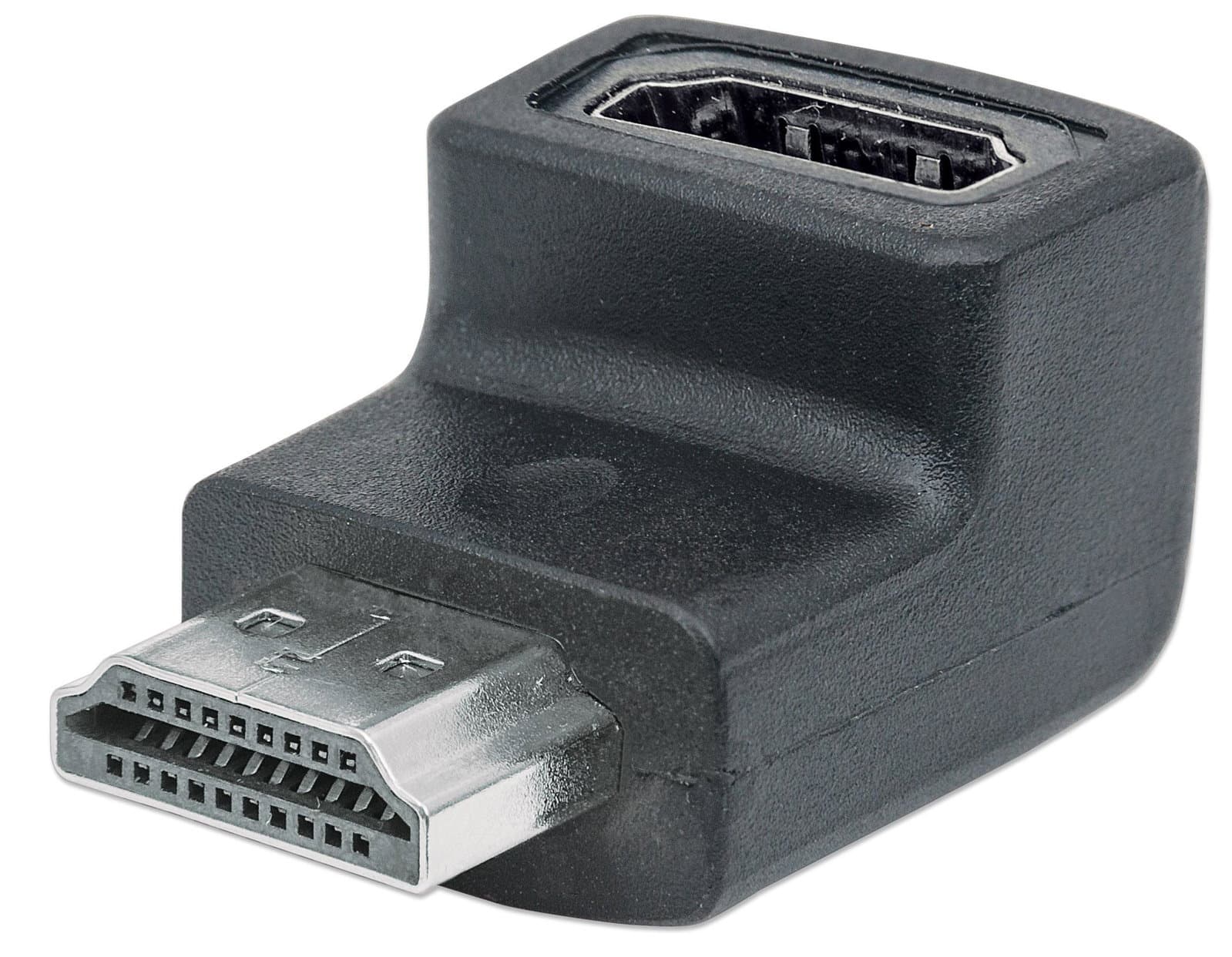 Adattatore HDMI M/F 90° verso l'alto - Manhattan IADAP HDMI-519