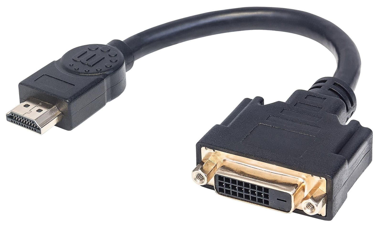 Cavo Adattatore HDMI a DVI-D 20 cm - Manhattan IADAP HDMI-DVI-002