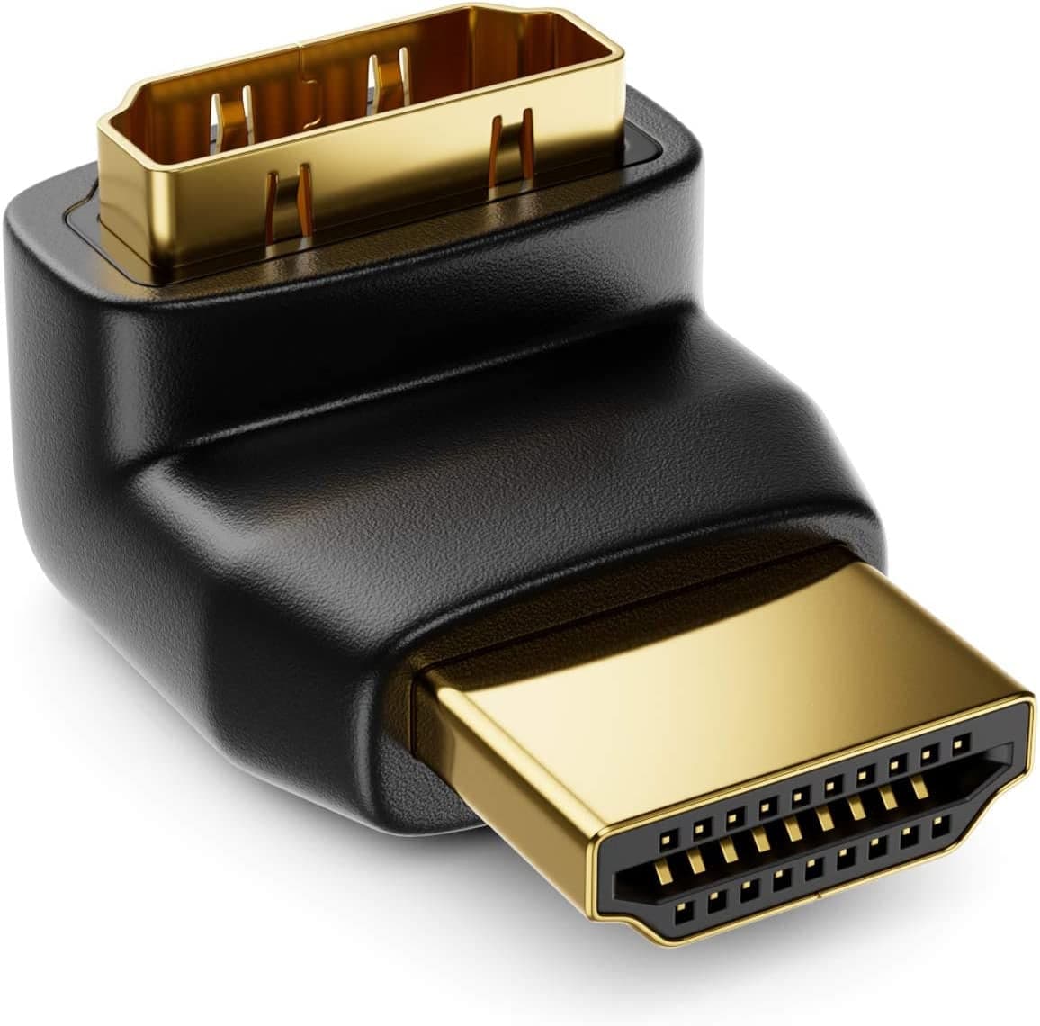 Adattatore HDMI Maschio / Femmina 90° Verso il Basso - Techly IADAP HDMI-L
