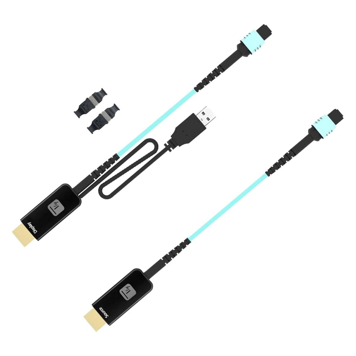 Extender HDMI 2.0 su Cavo in Fibra Ottica MPO 100m - Techly IADAP HDMI60-MPO