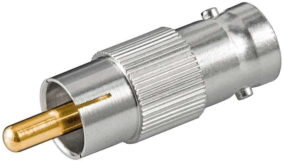 Adattatore da BNC Femmina a RCA Maschio - Goobay IADAP RCA-BNC