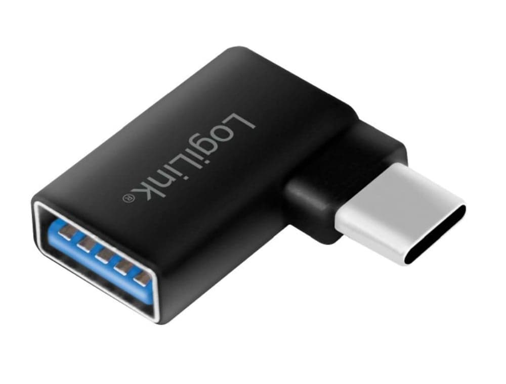 Adattatore USB 3.2 Gen.1 USB-C Maschio / USB-A Femmina 90° - Logilink IADAP USB2-CM/AF90