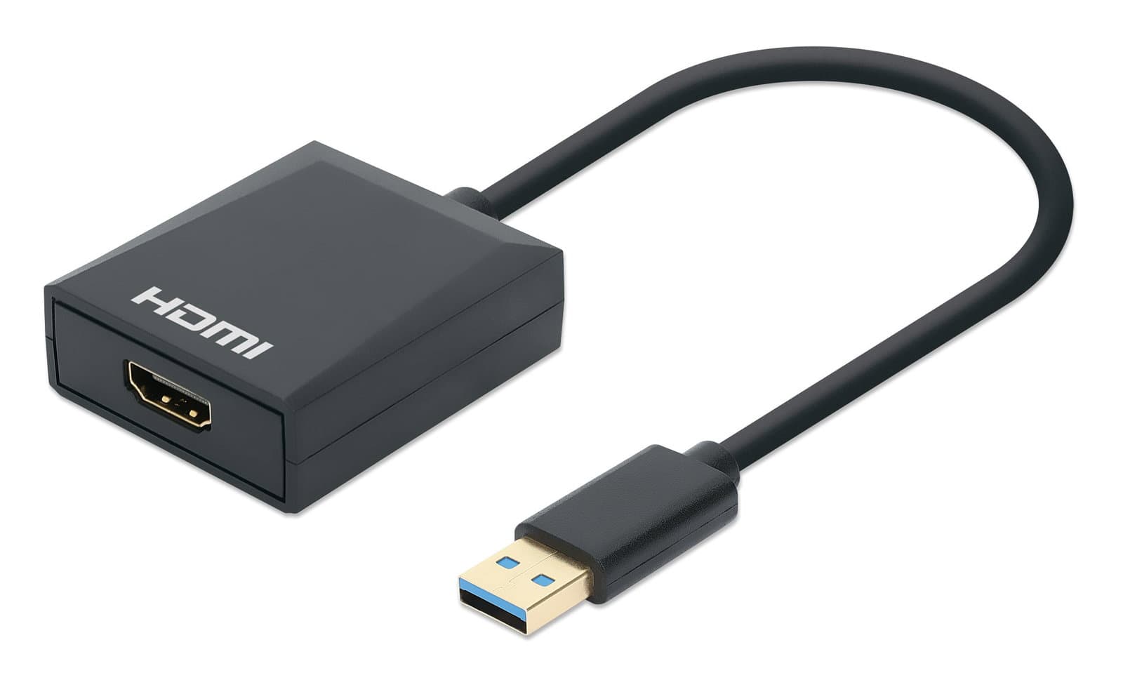Adattatore USB-A a HDMI Full HD 1080p - Manhattan IADAP USB3-HDMIM