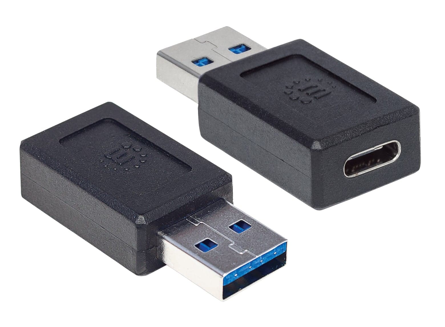 Adattatore USB 3.2 Gen 2 da USB-A maschio a USB-C femmina - Manhattan IADAP USB31-AM/CF